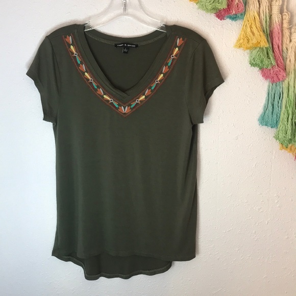 🍍CABLE & GAUGE boho blouse - Picture 3 of 7